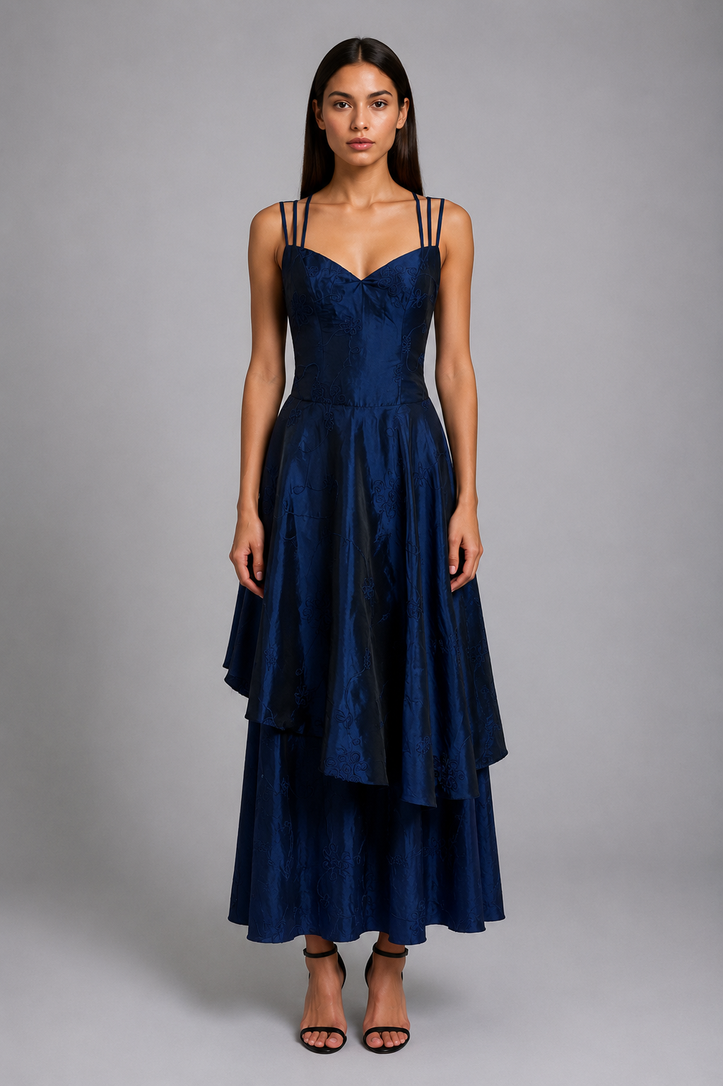 Vestido Azul Marinho
