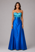 Vestido Azul Debutante