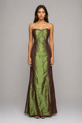 Vestido tafetá
