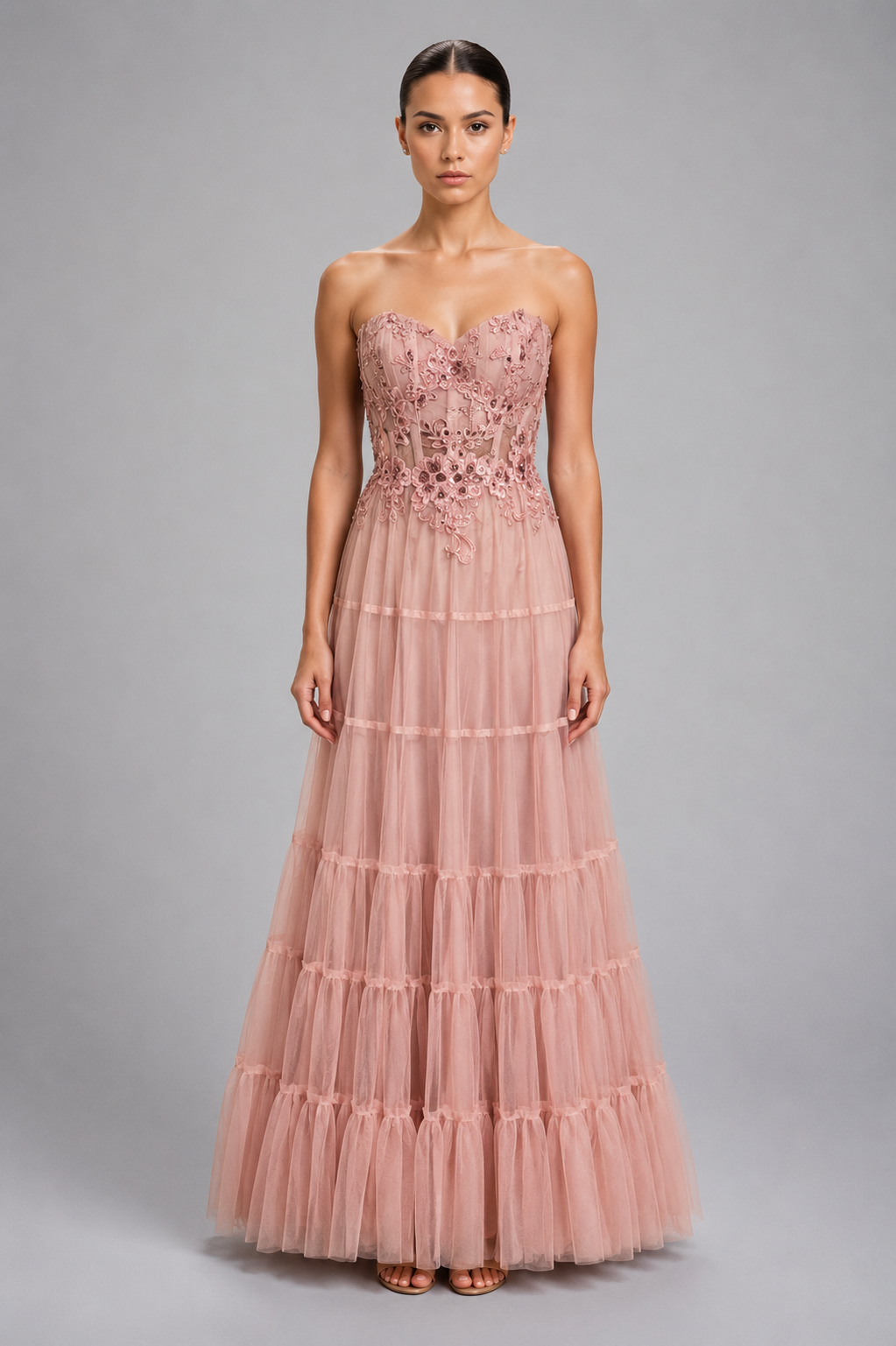 Vestido rosa