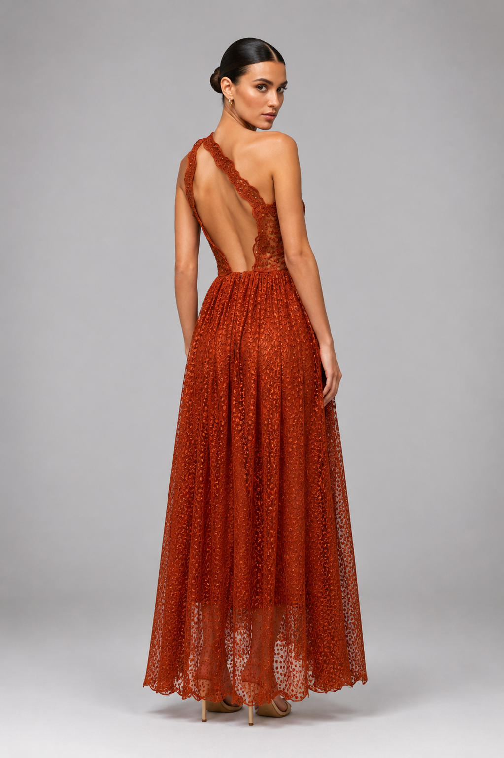 Vestido terracota